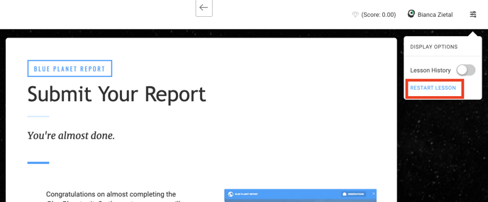 Unit 7 Submit Report Restart